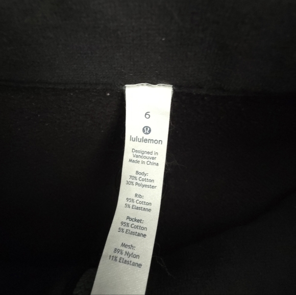 Lululemon Radiant Jacket Womens Size 6 Black Gym Yoga Full Zip Soft Sweatshirt - Picture 12 of 15